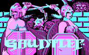 Gauntlet for IBM PC/Compatibles - Title screen.