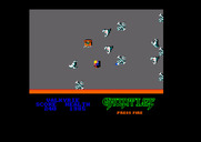 Gauntlet for Amstrad CPC - Shoot generators to stop ghosts from appearing.