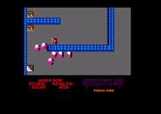 Gauntlet for Amstrad CPC - Watch out for wizards, they can disappear!