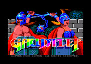 Gauntlet for Amstrad CPC - Title screen.