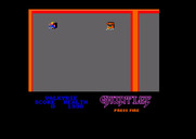 Gauntlet for Amstrad CPC - Game start.
