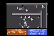 Gauntlet for Atari 8-bit - Death is chasing me!