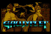 Gauntlet for Atari 8-bit - Title screen.