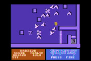 Gauntlet for Atari 8-bit - There's the exit! I'm almost there...