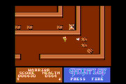 Gauntlet for Atari 8-bit - Fighting demons...