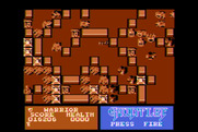 Gauntlet for Atari 8-bit - Game over.