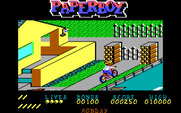 Paperboy for IBM PC/Compatibles - Don't crash into this fence!