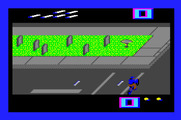 Paperboy for Apple IIgs - Game start.