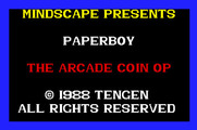Paperboy for Apple IIgs - Title screen 2.
