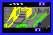 Paperboy for Apple IIgs - Another customer...but don't crash into the gate!