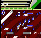 Paperboy for NES / Famicom - Nearing the end of the course...