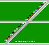 Paperboy for NES / Famicom - Deliver to customers, but not non-customers...