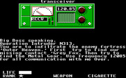 Metal Gear for IBM PC/Compatibles - Incoming call...here's your mission!