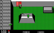 Metal Gear for IBM PC/Compatibles - Be careful, there's a security system here!