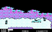 Metal Gear for IBM PC/Compatibles - I can fight this guy, or try to sneak past...