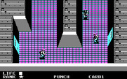 Metal Gear for IBM PC/Compatibles - Exploring another hallway...