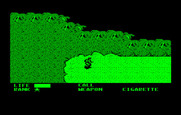 Metal Gear for IBM PC/Compatibles - Game start.