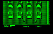 Metal Gear for IBM PC/Compatibles - Entering the first building...