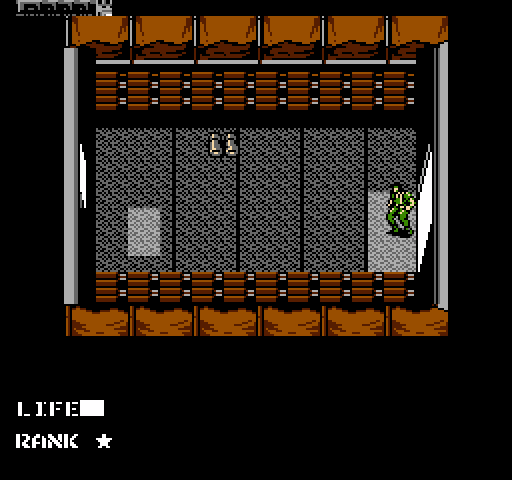 Metal Gear NES / Famicom Screenshot: Found some binoculars...