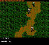 Metal Gear for NES / Famicom - I'll try to sneak past these guards when they look the other way...