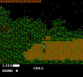Metal Gear for NES / Famicom - Game start.