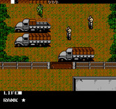 Metal Gear for NES / Famicom - Some trucks to explore...