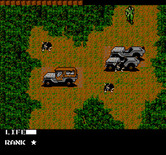 Metal Gear for NES / Famicom - Watch out for the guard dogs...