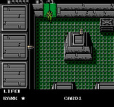 Metal Gear for NES / Famicom - Watch out for this security system!