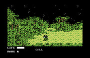 Metal Gear for Commodore 64 - Game start.