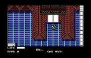 Metal Gear for Commodore 64 - Up on the roof...