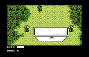 Metal Gear for Commodore 64 - Sneak past when these guards aren't looking...