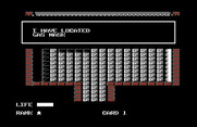 Metal Gear for Commodore 64 - I found the gas mask!