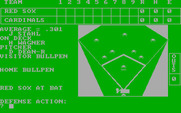 Computer Baseball for IBM PC/Compatibles - Enter a defense action...
