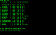 Computer Baseball for IBM PC/Compatibles - Designate any players unavailable?