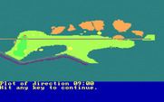 Golf's Best: St. Andrews - The Home of Golf for IBM PC/Compatibles - Setting the direction of the next stroke.