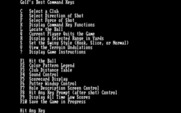 Golf's Best: St. Andrews - The Home of Golf for IBM PC/Compatibles - Overview of the commands available.