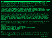 Enchanter for Amstrad PCW - Starting screen.