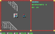 Pool of Radiance for IBM PC/Compatibles - The start of a battle.
