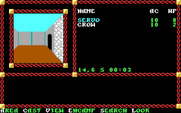 Pool of Radiance for IBM PC/Compatibles - Exploring a dungeon.