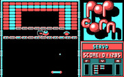 Popcorn for IBM PC/Compatibles - Strange creatures often get in your way.