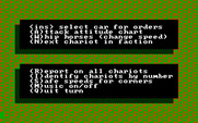 Computer Circus Maximus for IBM PC/Compatibles - Summary of commands.