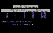 Computer Circus Maximus for IBM PC/Compatibles - Race 1, set up the teams!