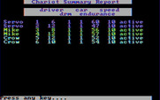 Computer Circus Maximus for IBM PC/Compatibles - Chariot summary report.