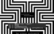 Computer Circus Maximus for IBM PC/Compatibles - Title screen and monitor selection.