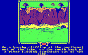 Fellowship of the Ring, The for IBM PC/Compatibles - The northeast end of a lake.