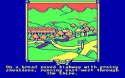 Fellowship of the Ring, The for IBM PC/Compatibles - A road running through the Shire.