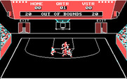 GBA Championship Basketball: Two-on-Two for IBM PC/Compatibles - Ball is out of bound!