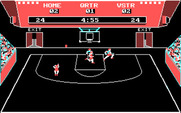 GBA Championship Basketball: Two-on-Two for IBM PC/Compatibles - Taking a shot...