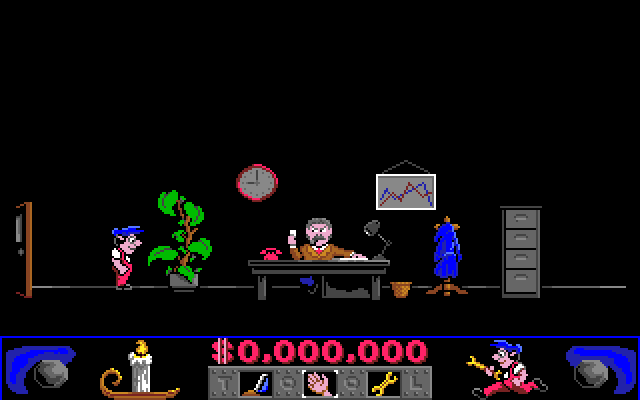 Night Shift Amiga Screenshot: Ready to begin the night shift?