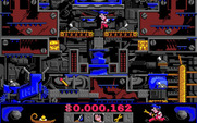 Night Shift for Amiga - On a conveyor belt...don't fall off!